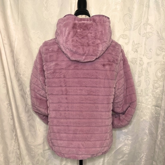 SzM Italian pink, reversible puffer jacket. - Picture 4 of 8